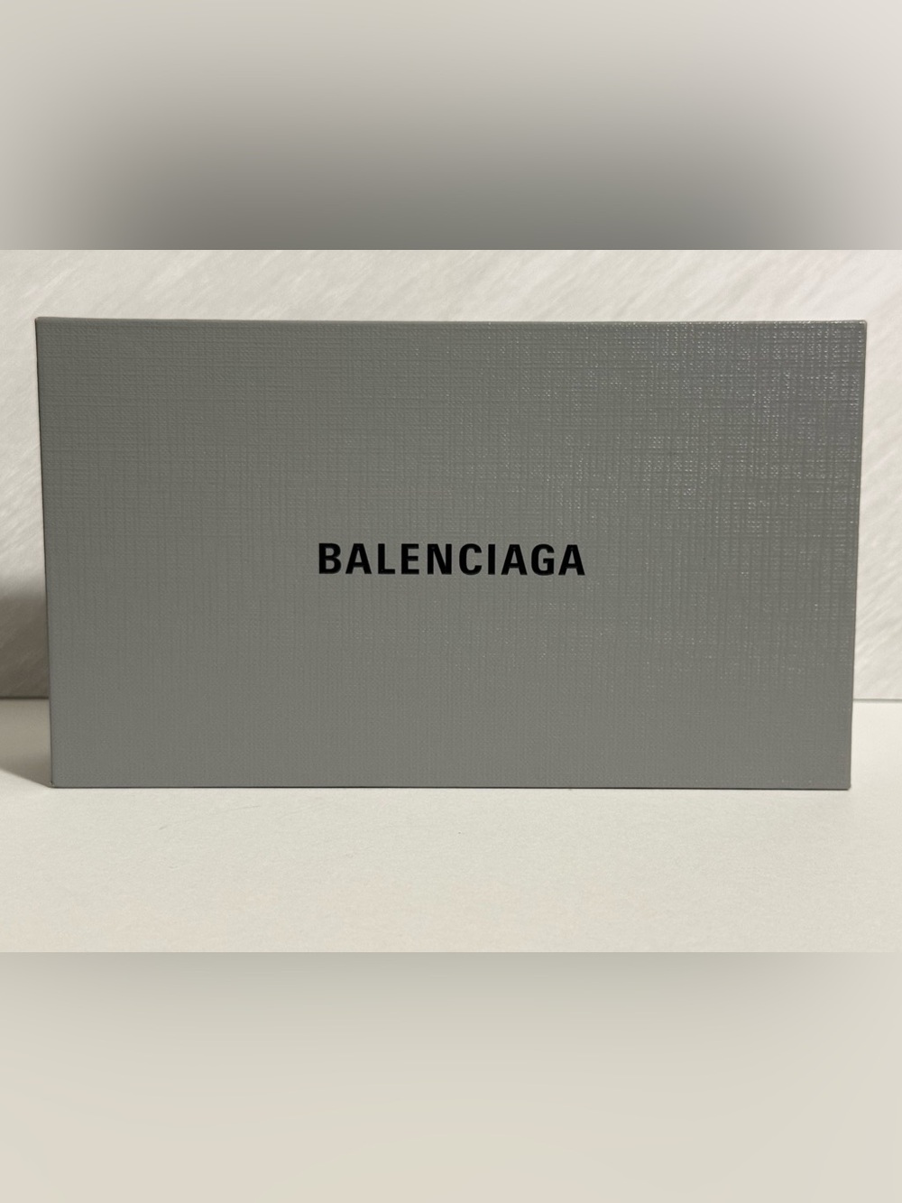 Authentic Balenciaga Empty Box Grey Wallet 621484